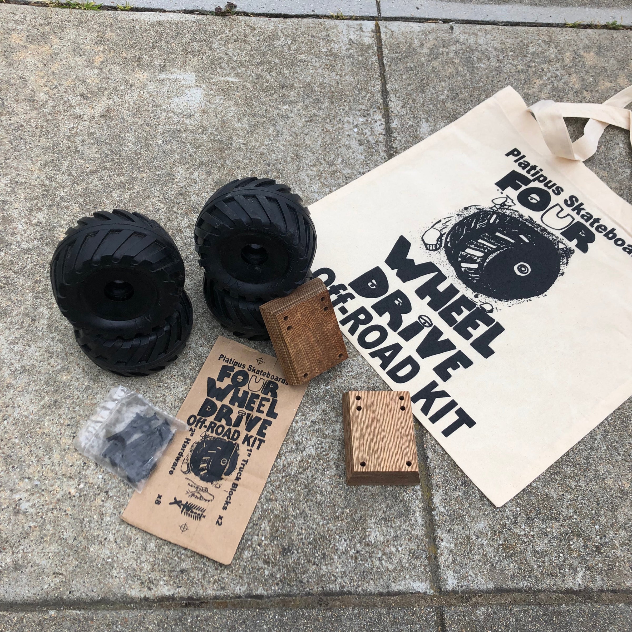 Platipus Skateboards Off-Road Kit | Platipus Skateboards